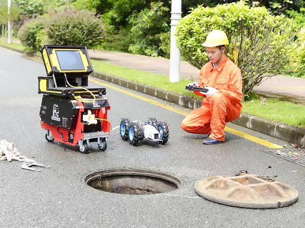 城北管道机器人检测