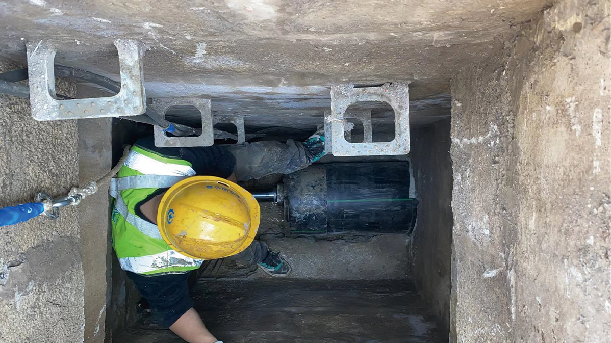 城北HDPE短管内衬法